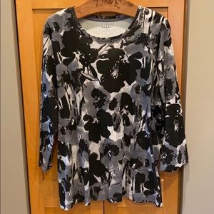 Nicole Miller Top with Stud Accents